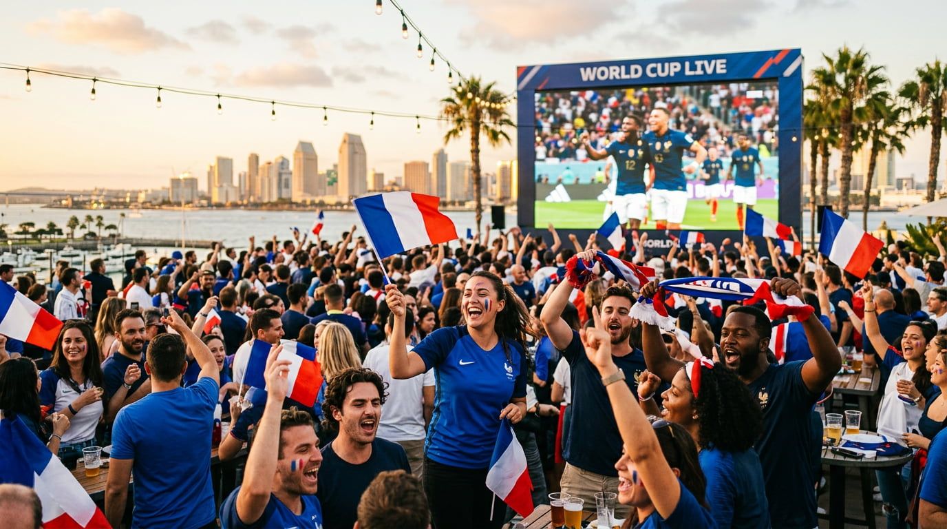 Où regarder la Coupe du Monde 2026 à San Diego : le guide complet